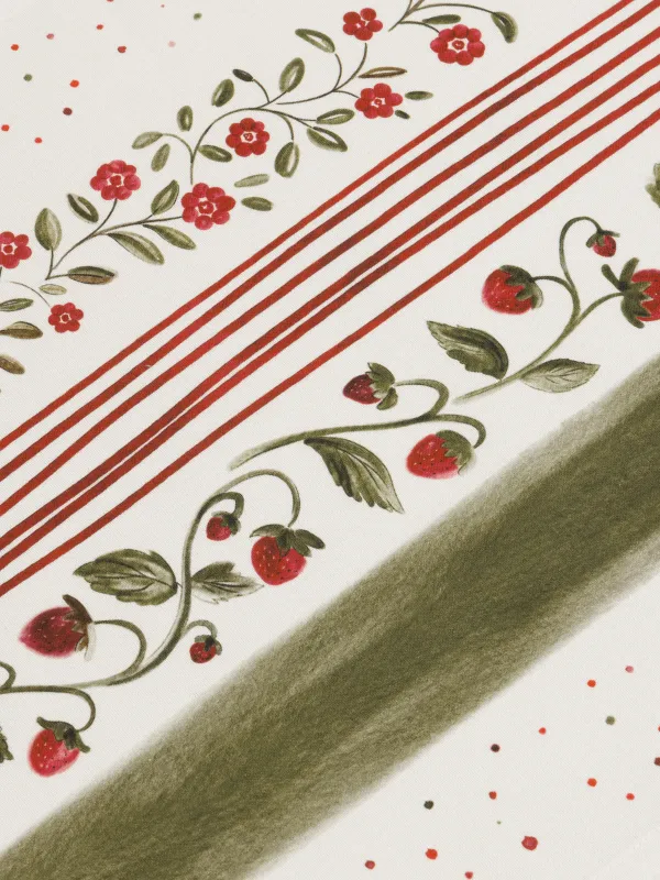 Полотенце кухонное, Berry stripes, image-1