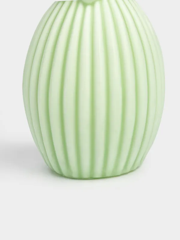 Свеча, 11 см, зеленая, Кролик на яйце, Easter lace, image-2