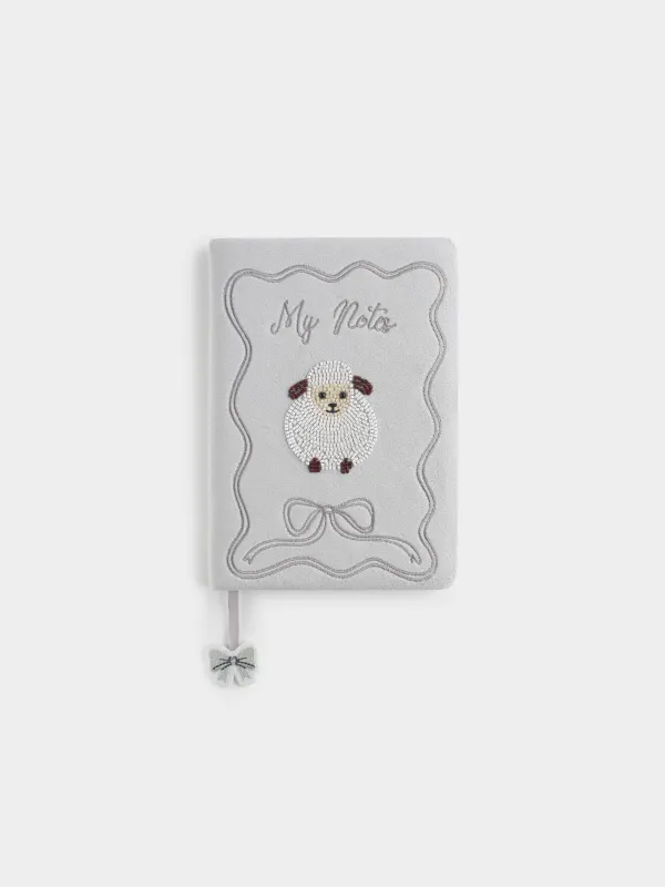 Блокнот для записей, 14х20 см, 80 листов, Овечка, Stationery lamb, image-0