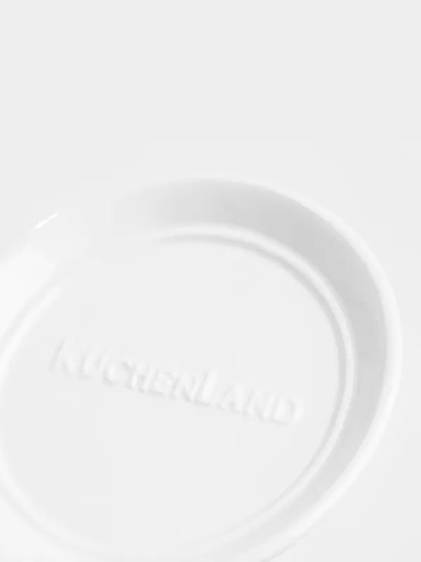 Подставка под ложку, 12 см, керамика D, белая, Круг, Ceramo, image-4