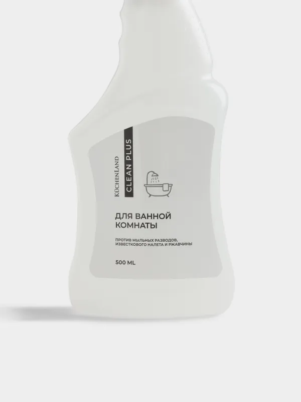 Средство моющее для туалета и ванной комнаты, 500 мл, Clean plus