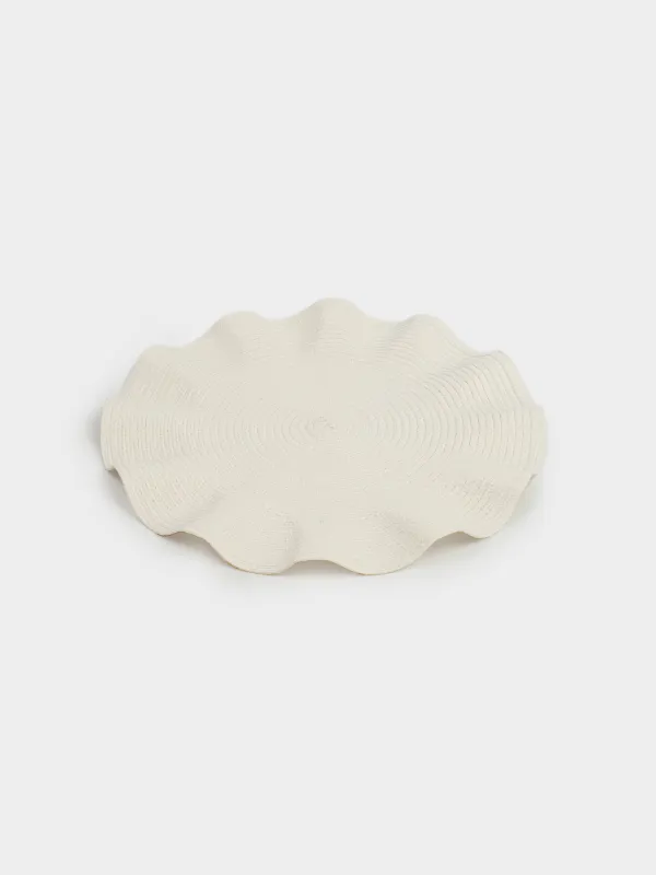 Салфетка под приборы, белая, Circle wave, image-2