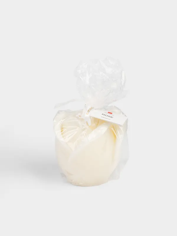 Свеча ароматическая, 8х8 см, Cold Fog Vetiver, Роза, Rose, image-3