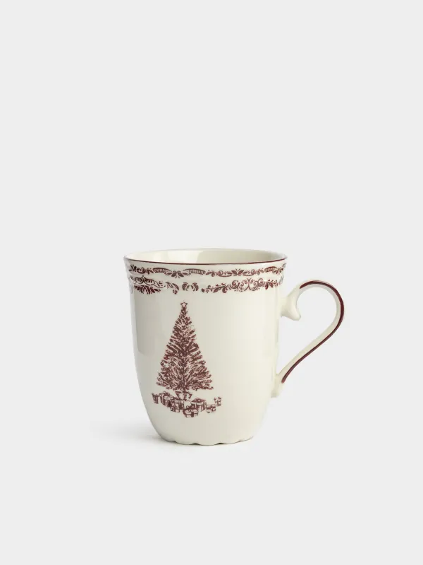 Кружка, 430 мл, Шишки и цветы, Pine lace, image-0