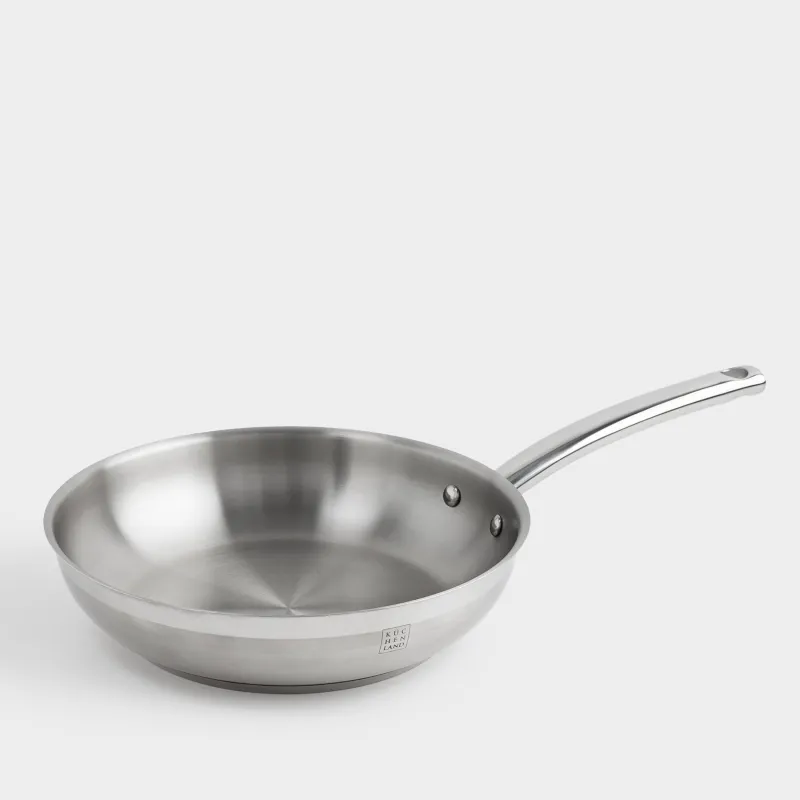 Сковорода, 24 см, сталь, Silver Stone