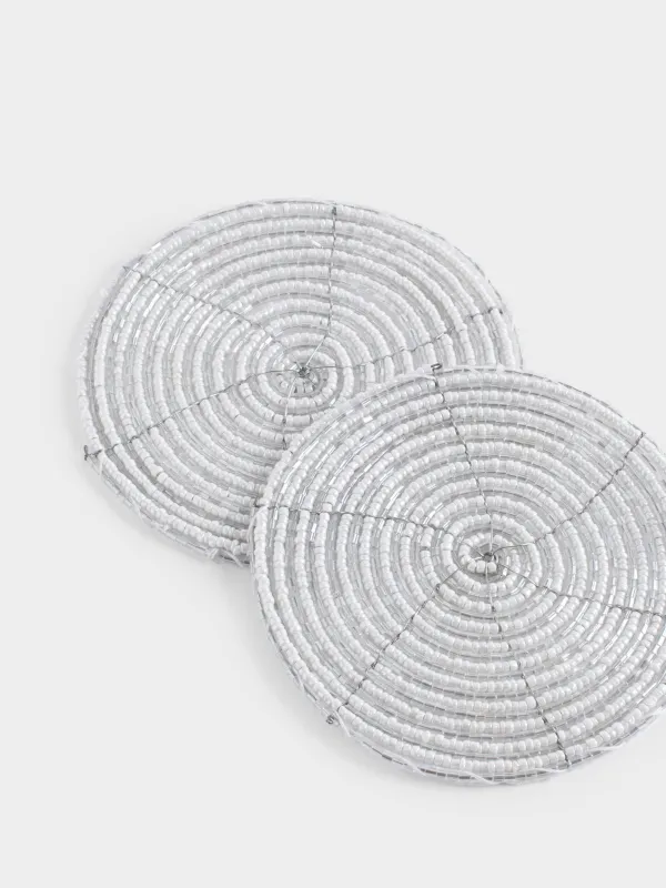 Подставка под кружку, 2 шт, Rotation beads, image-2
