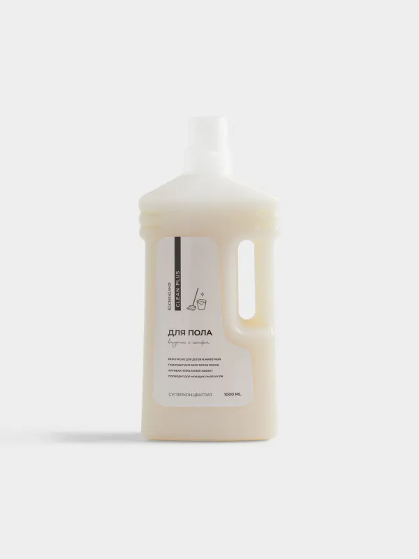 Средство для мытья пола, антибактериальное, 1 л, Шалфей-кардамон, Clean plus, image-0