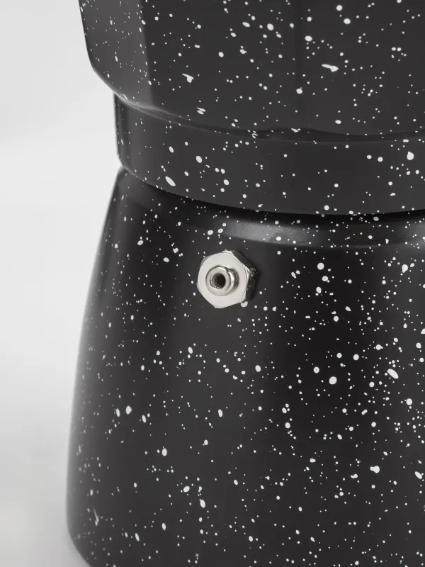 Кофеварка гейзерная, 300 мл, алюминий/пластик, черная, в крапинку, Espresso, image-5