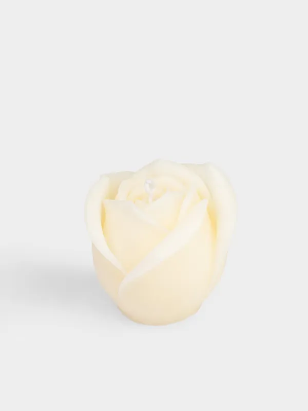 Свеча ароматическая, 8х8 см, Cold Fog Vetiver, Роза, Rose, image-1