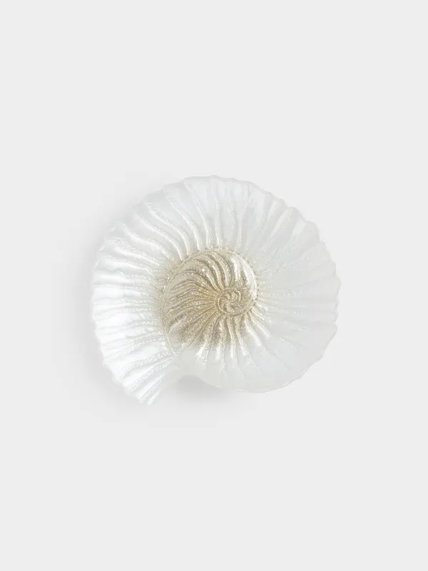 Блюдо, 31x29x4 см, Ракушка, Ammonite, image-1