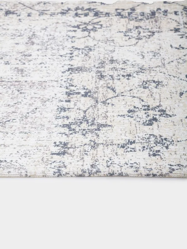 Ковер, 150х210 см, шенилл/хлопок, бежево-коричневый, принт Пэчворк, Cave, image-1