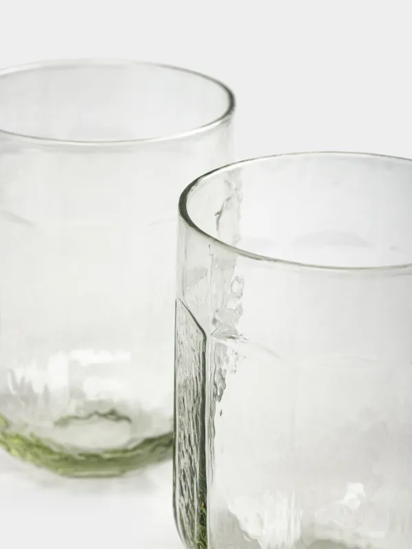 Стакан, 10 см, 330 мл, 2 шт, стекло, зеленый, Budrio, image-3