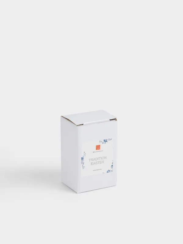 Емкость для соли или перца, 9 см, фарфор P, бело-золотистая, Кролик, Tradition Easter , image-5