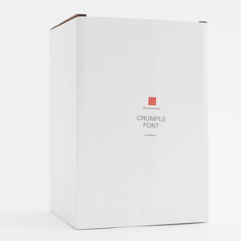 Ваза для цветов, 20 см, керамика, Crumple font, image-5