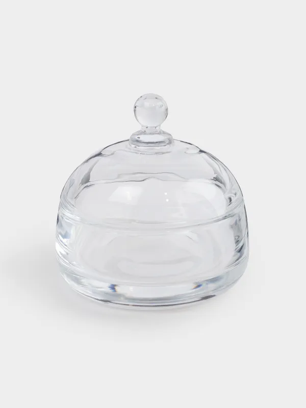 Емкость для хранения, 10х10 см, 170 мл, стекло, Clear, image-0