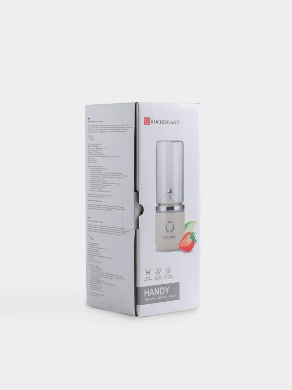 Блендер персональный, 380 мл, портативный, Handy, image-5