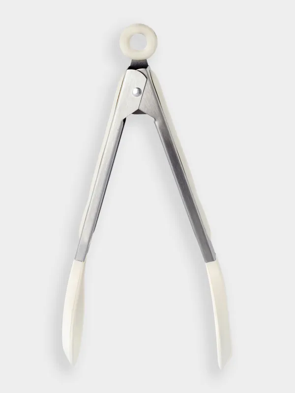 Щипцы кухонные, 25 см, для пасты/салата, силикон/сталь, молочные, Assist, image-3