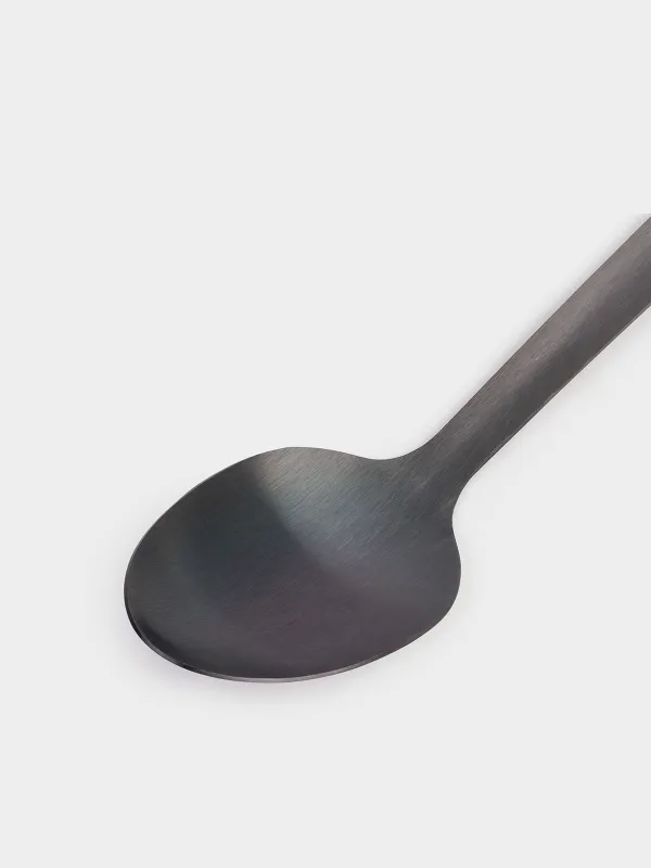 Ложка сервировочная, 34 см, сталь, темно-серая, Titanium, image-2