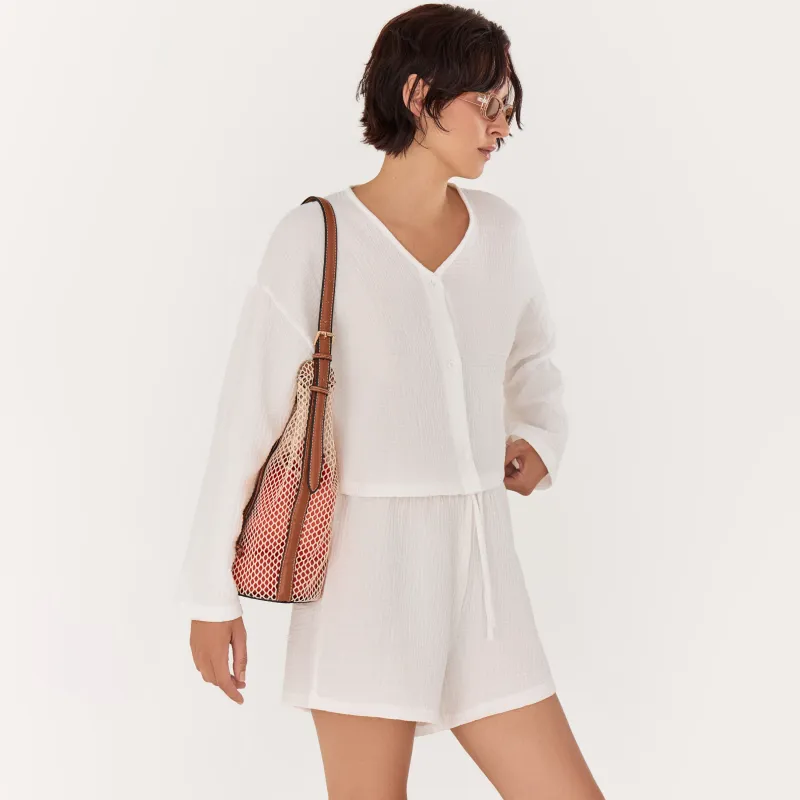 Рубашка женская, муслин, Allison