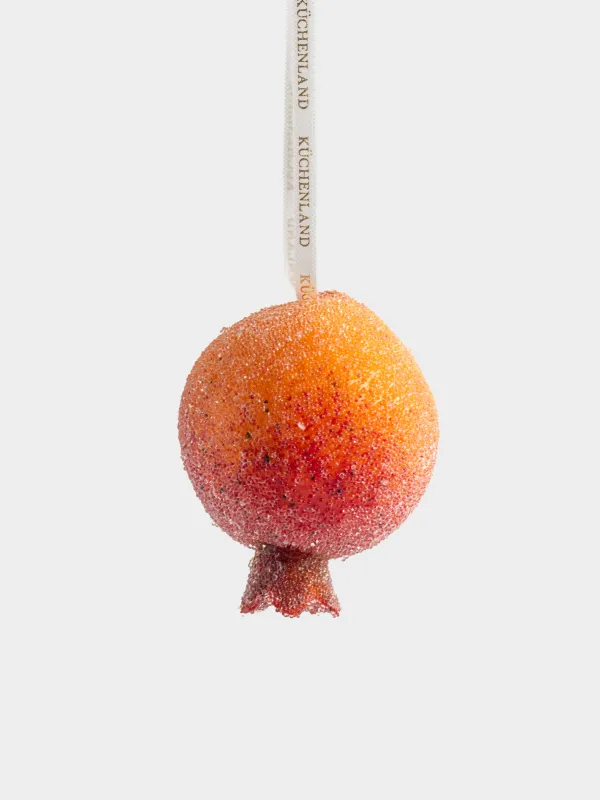 Набор елочных игрушек, 9 см, 4 шт, Фрукты, Fruits, image-3