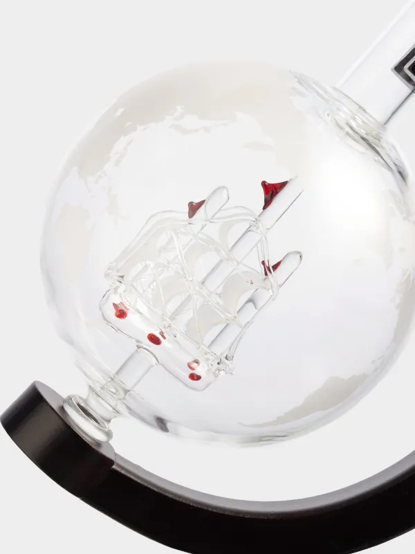 Графин, 650 мл, на подставке, Глобус с кораблем, Bar, image-2