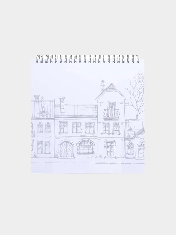 Альбом для раскрашивания, 24 листа, на кольцах, Природа, Draw creative, image-1
