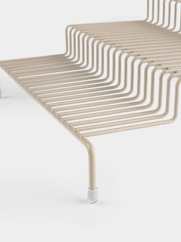 Полка-органайзер для шкафа, 26х25 см, 3 уровня, металл, бежевая, Beige style, image-5