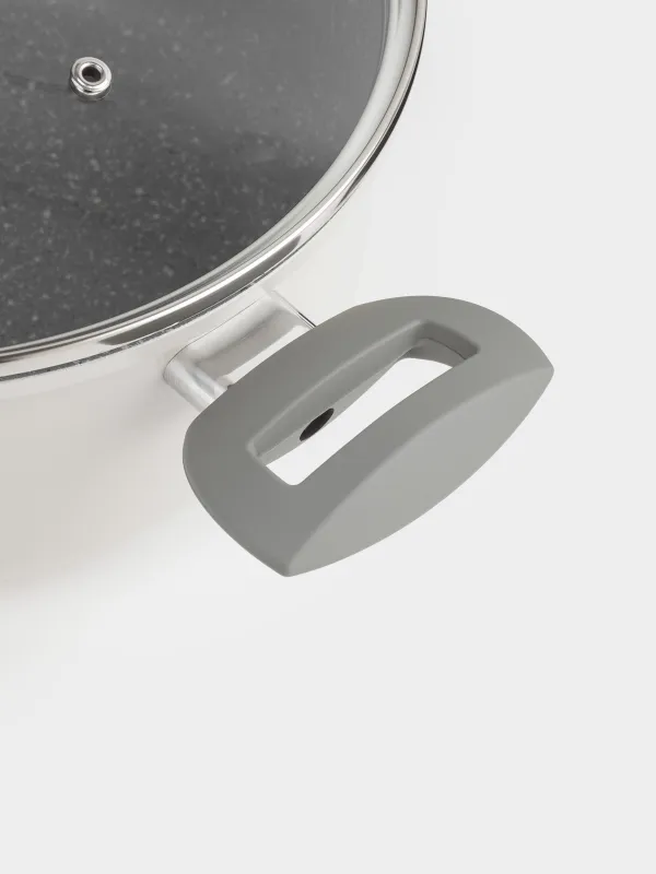 Набор посуды, 4 пр, с покрытием, алюминий, бежевый, Tasty, image-1