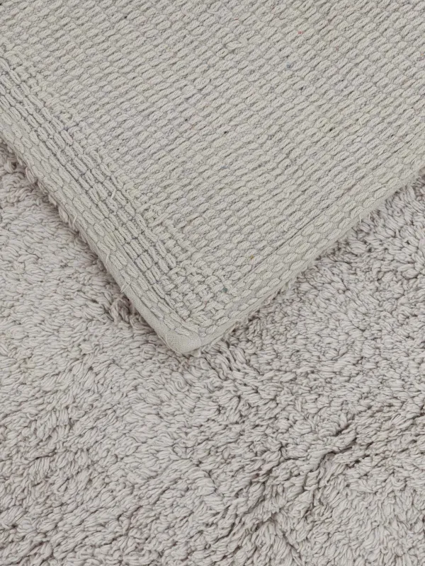 Коврик 50х80 см, хлопок, серый, Cottony, image-2