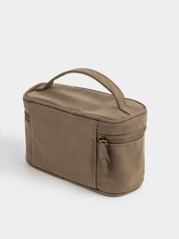 Косметичка, 20х12 см, с ручкой, Krast, image-2