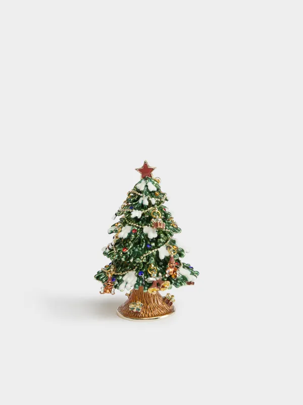 Шкатулка, 5х8 см, Елка со звездой, Christmas style, image-0