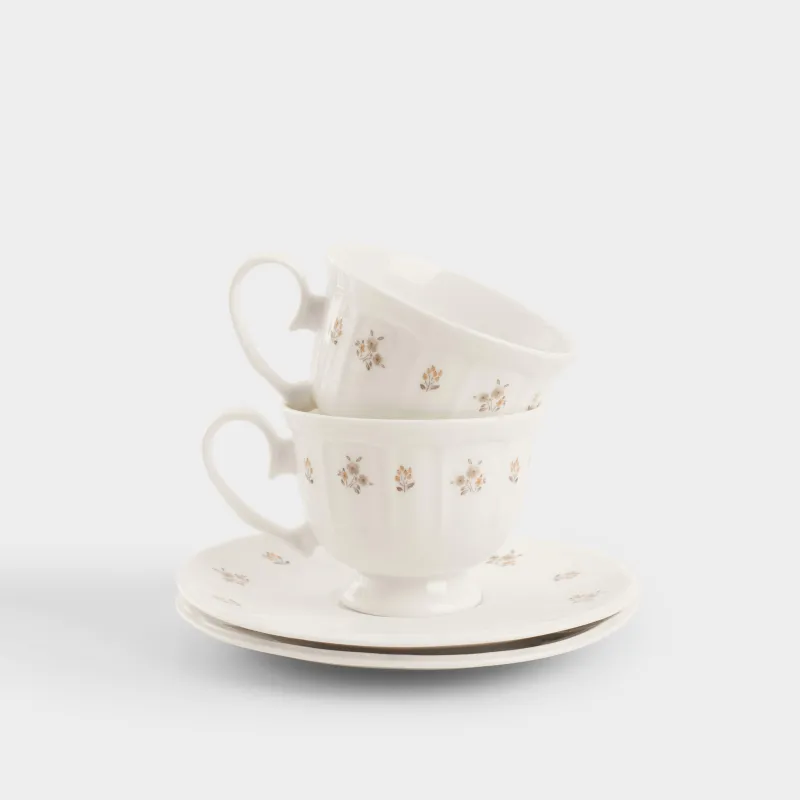 Пара чайная, на 2 персоны, 180 мл, La flore