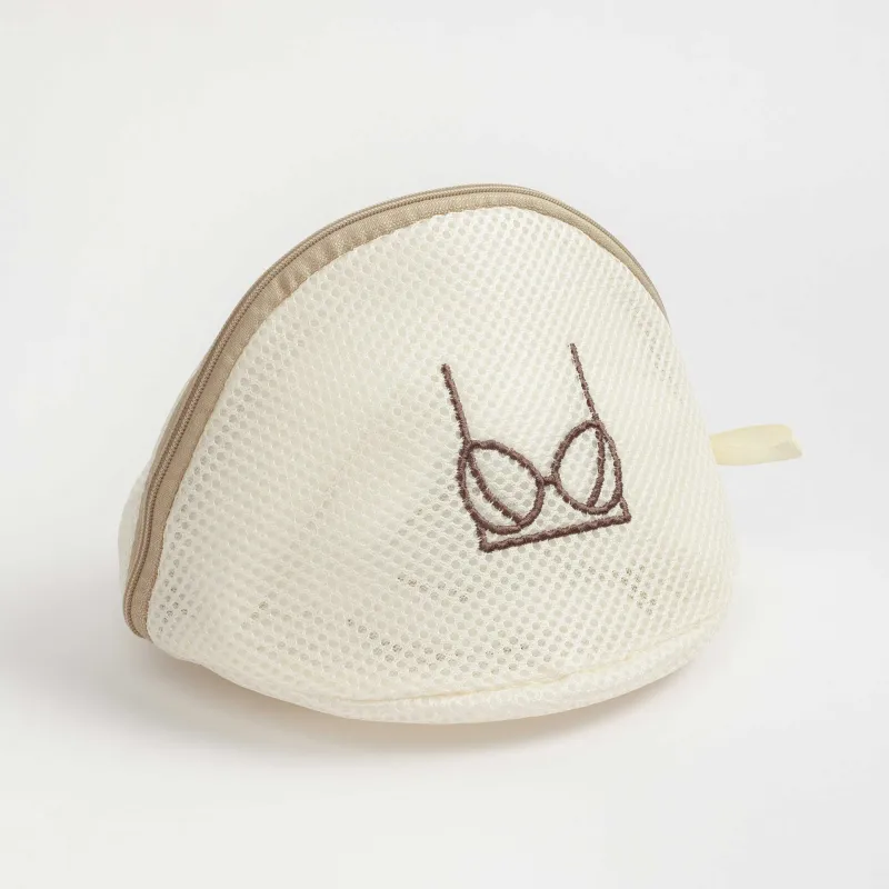 Мешок для стирки бюстгальтеров, 18х15 см, полиэстер, бежевый, Safety new, image-2