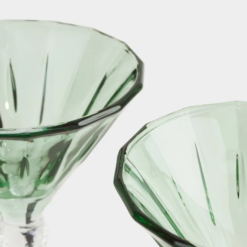 Бокал для мартини, 200 мл, 2 шт, стекло Р, зеленый, Bisanzio, image-4