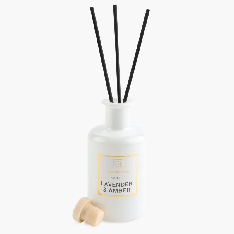 Ароматический диффузор, 230 мл, белый, Lavender and Amber, Emotion, image-2
