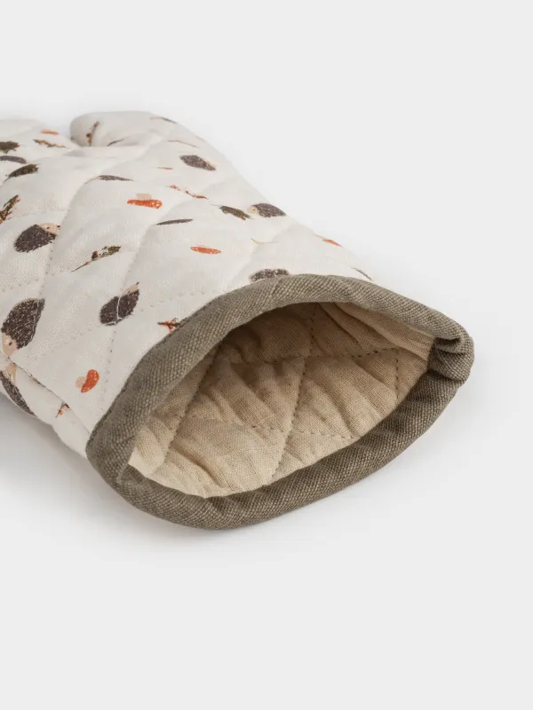 Прихватка-варежка, Autumn hedgehog, image-4