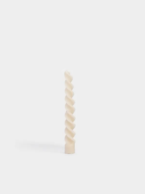 Свеча, 20 см, тонкая, Спираль, Spiral shape, image-0