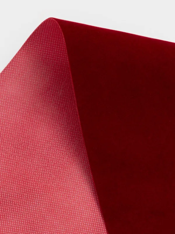 Украшение декоративное, 45x270 см, полиэстер, красное, Бант, Bow velvet, image-2