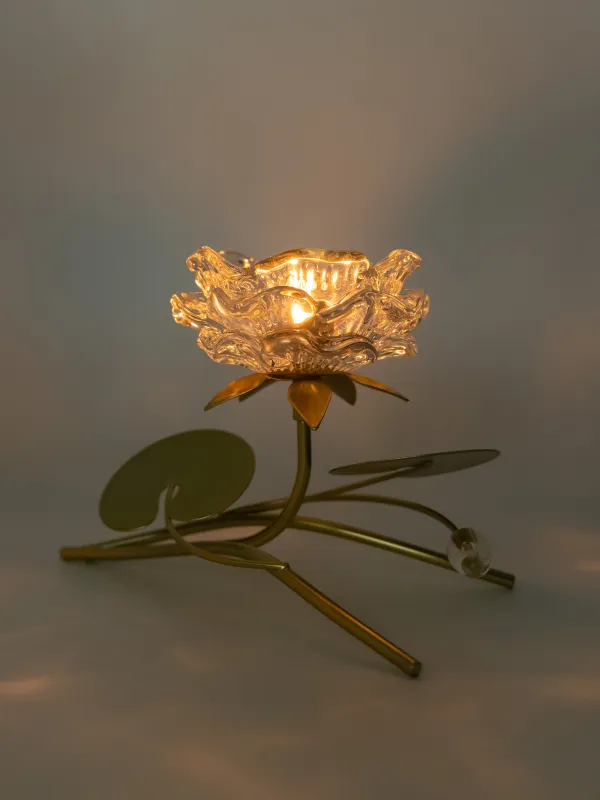 Подсвечник, 13 см, для чайной свечи, Лотос, Fantastic flowers, image-4