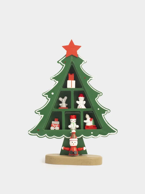 Статуэтка, 20 см, Ель-шкаф с игрушками, Christmas style, image-0