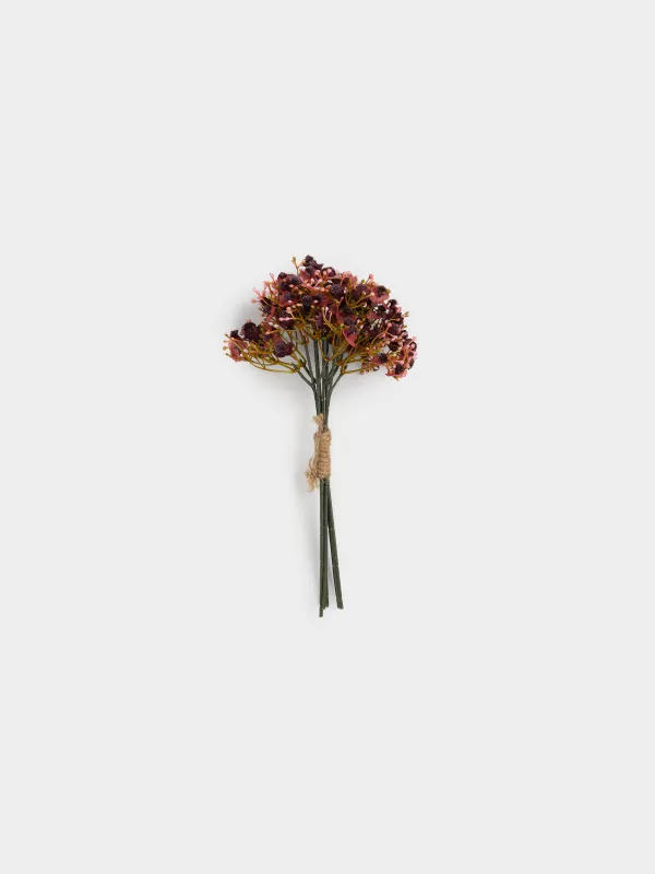 Букет декоративный 30 см, Розовые цветы, Flower garden, image-0