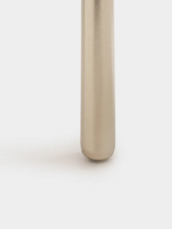 Свеча, 30 см, 2 шт, тонкая, золотистая, Vivid candle, image-2