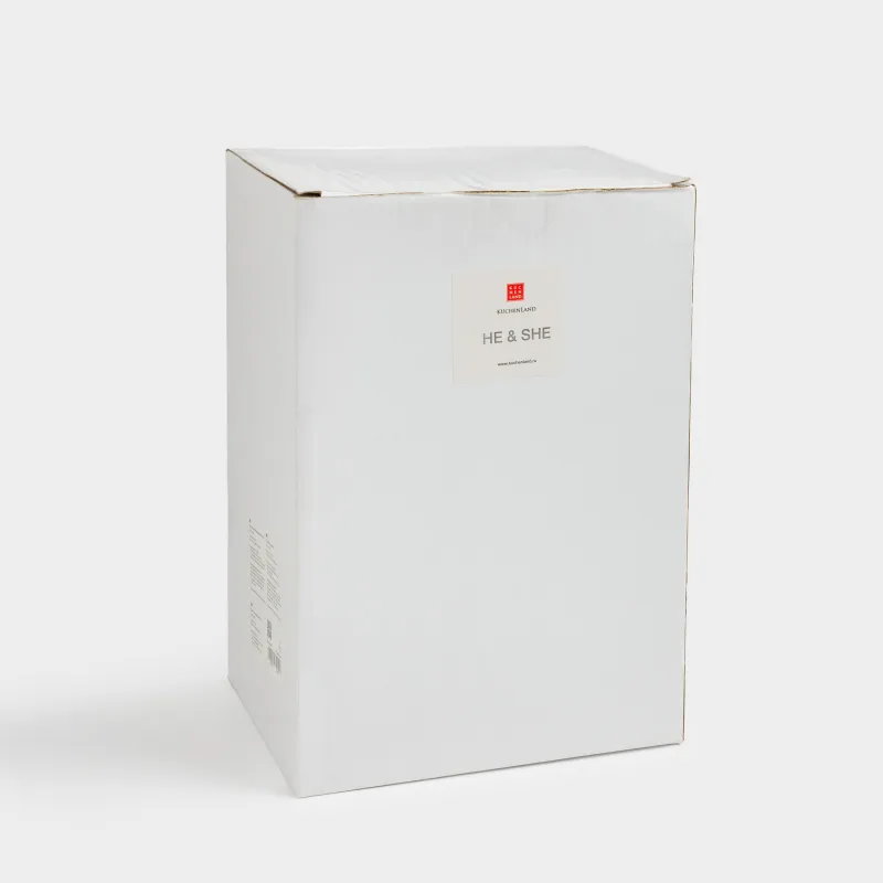 Ваза для цветов, 23 см, декоративная, Двое, He&She, image-6