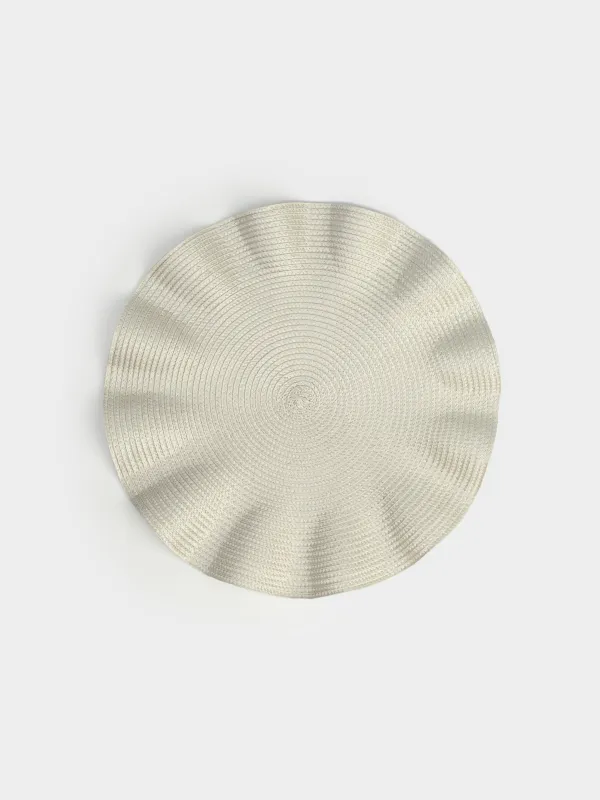Салфетка под приборы, 38 см, Волнистые края, Circle wave, image-0