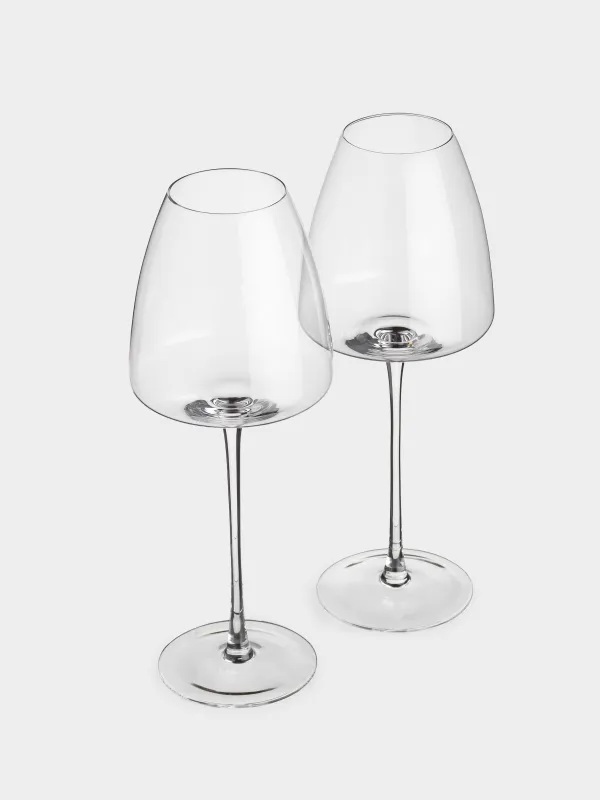 Бокал для красного вина, 570 мл, 2 шт, кристальное стекло, Avellino, image-3