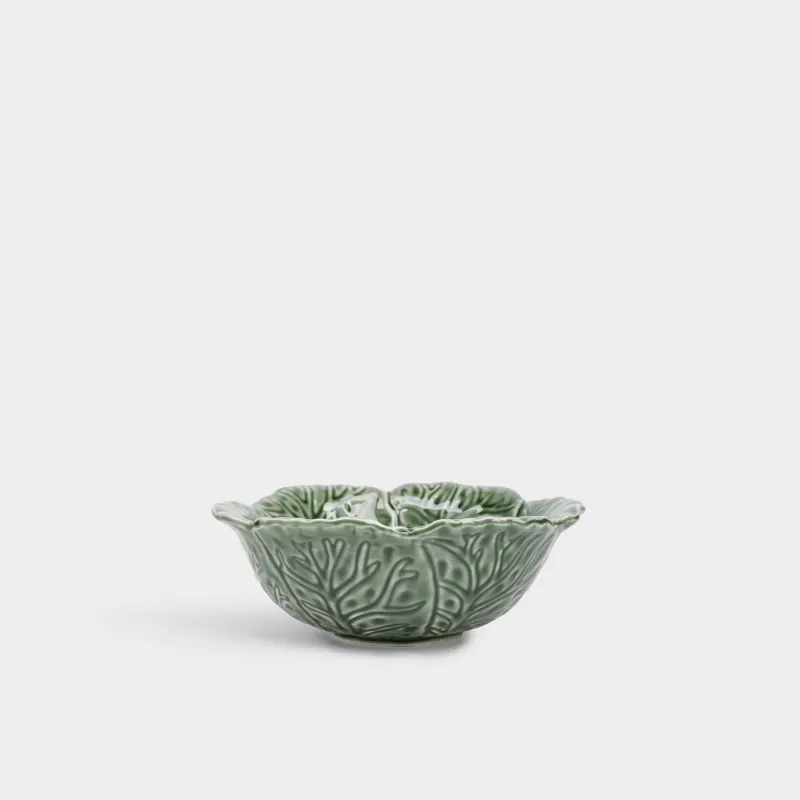 Салатник, 16x7 см, 450 мл, фарфор P, зеленый, Капуста, Cabbage