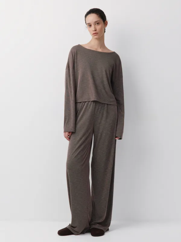 Брюки из фактурной ткани Savina, image-2