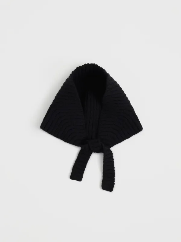 Капор женский, единый размер, акрил/полиэстер/нейлон, черный, Kapor, image-5