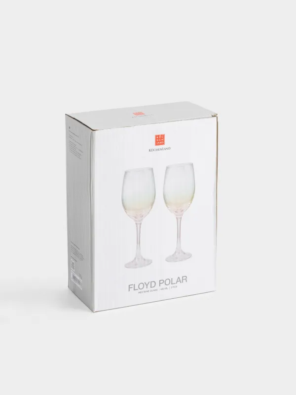 Бокал для красного вина, 2 шт, с перламутром, Floyd polar, image-5