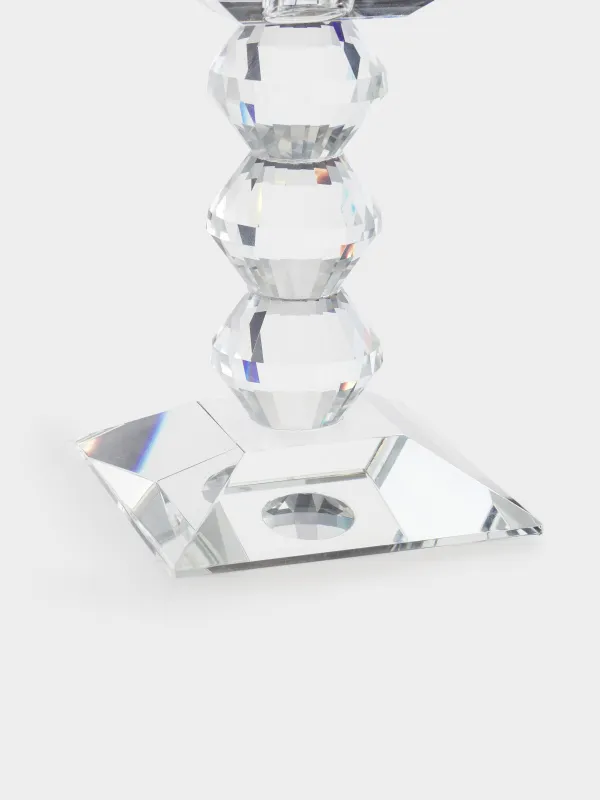 Подсвечник, 15 см, для цилиндрической/тонкой свечи, Lux crystal, image-2